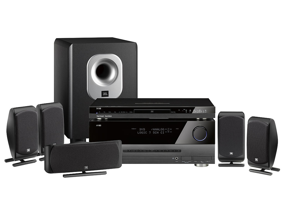 CINEFORTUNE 200 - Black - AVR 138 – DVD 28 – SCS 200.5BK - Hero